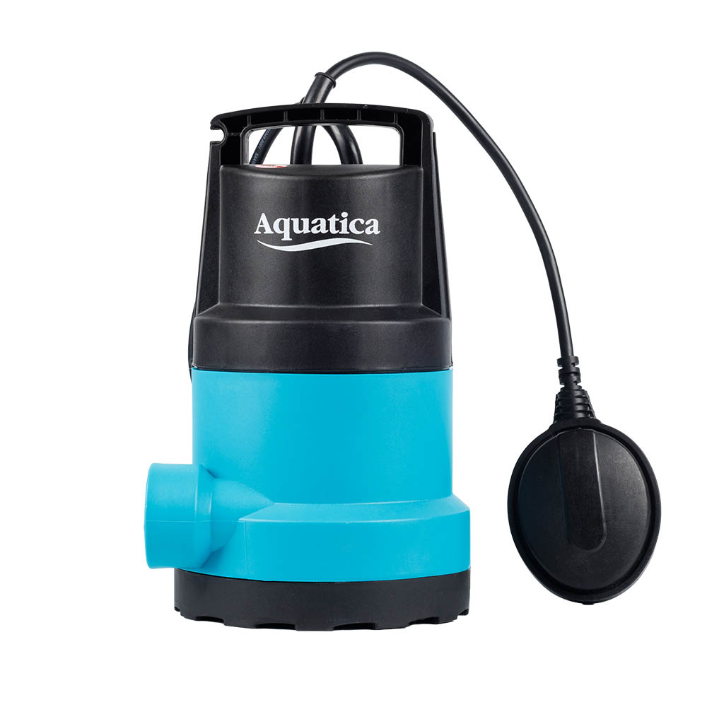 Насос Aquatica дренажний садовий 0.45кВт Hmax 8 м Qmax 150л/хв (част. до 5 мм)