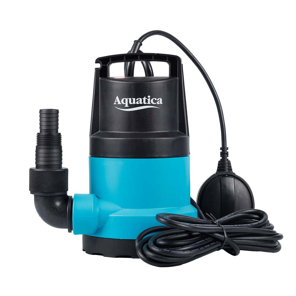 Насос Aquatica дренажний садовий 0.45кВт Hmax 8 м Qmax 150л/хв (част. до 5 мм)