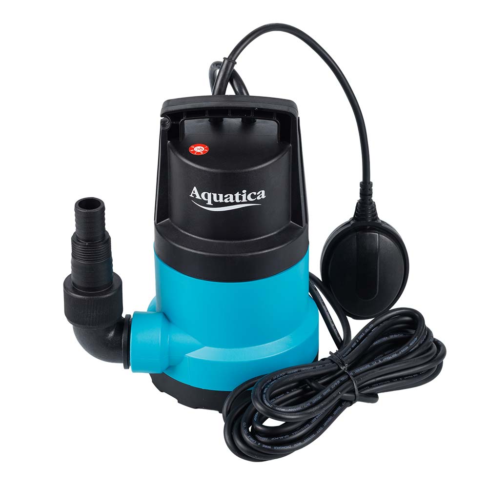 Насос Aquatica дренажний садовий 0.45кВт Hmax 8 м Qmax 150л/хв (част. до 5 мм)