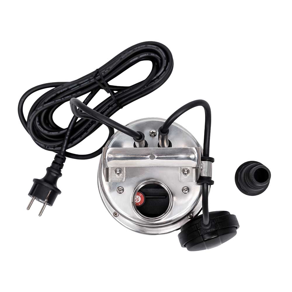 Насос Aquatica дренажний садовий 0.4кВт Hmax 7 м Qmax 130л/хв (част. до 5 мм, нерж)