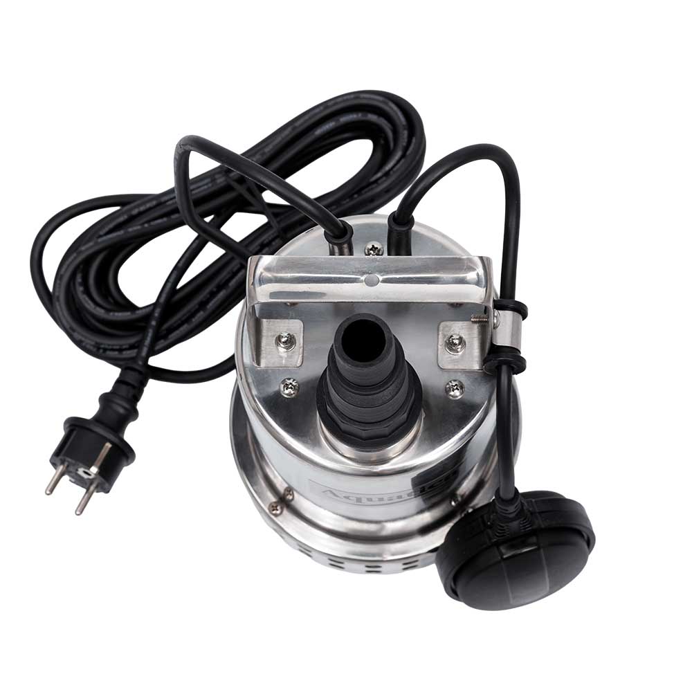 Насос Aquatica дренажний садовий 0.4кВт Hmax 7 м Qmax 130л/хв (част. до 5 мм, нерж)