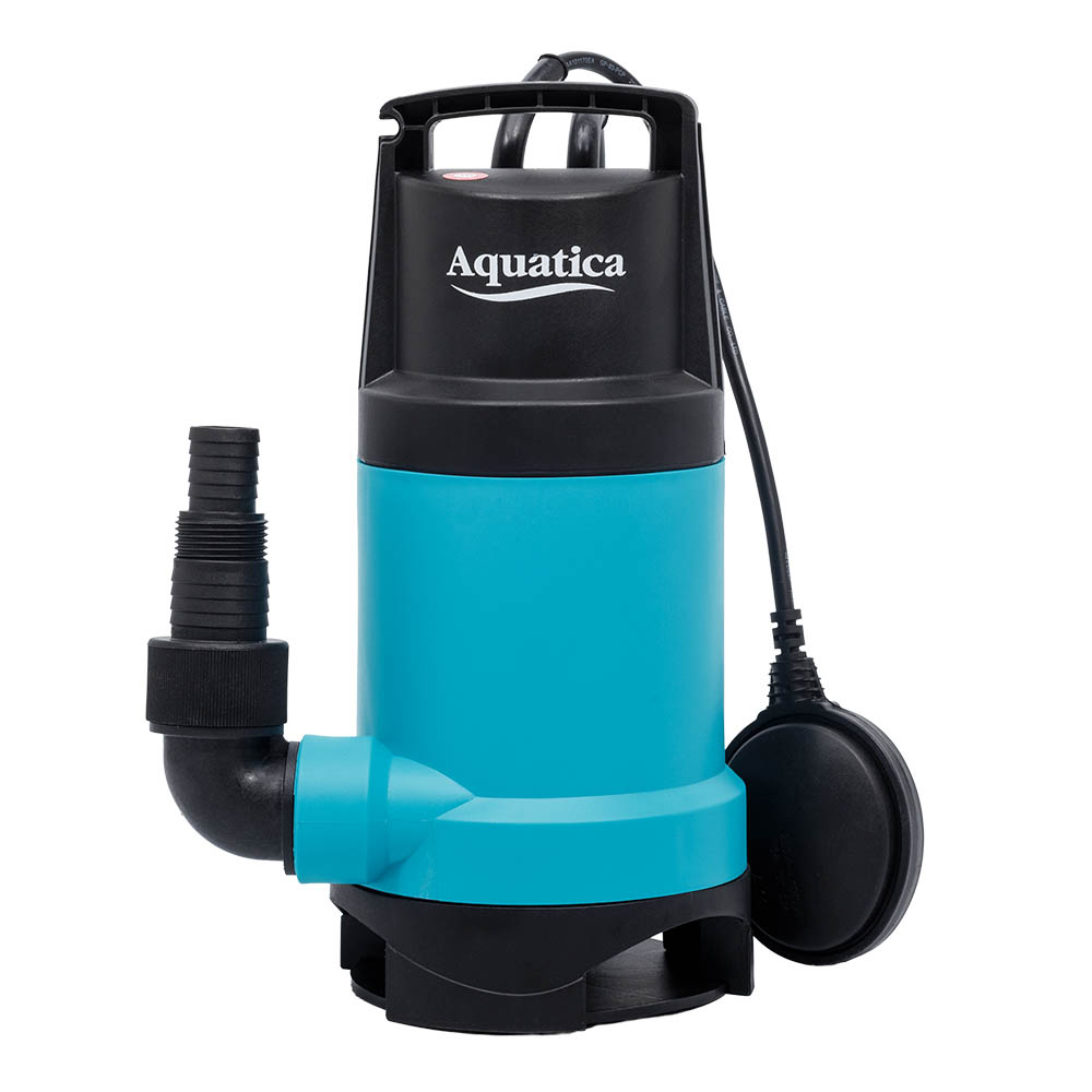 Насос Aquatica дренажний садовий 0.55кВт Hmax 8 м Qmax 180л/хв (част. до 30 мм)