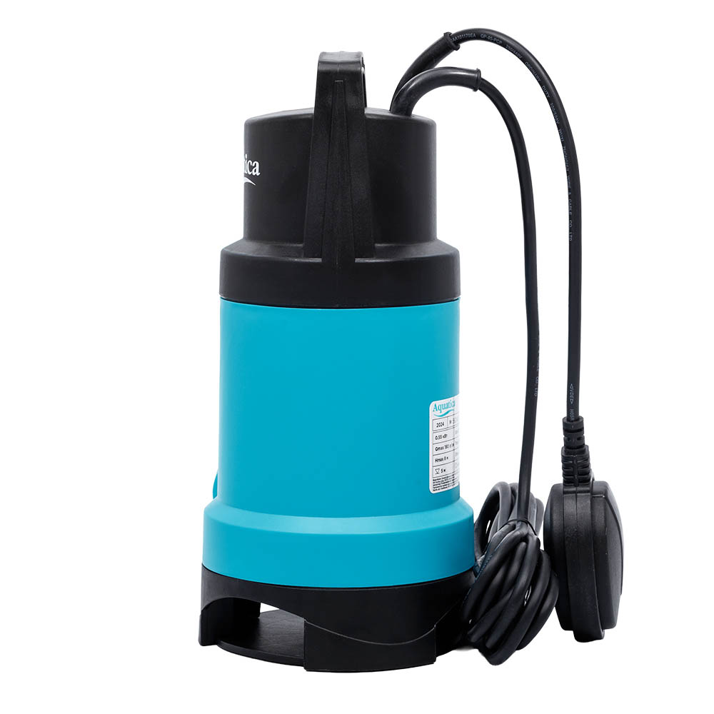 Насос Aquatica дренажний садовий 0.55кВт Hmax 8 м Qmax 180л/хв (част. до 30 мм)