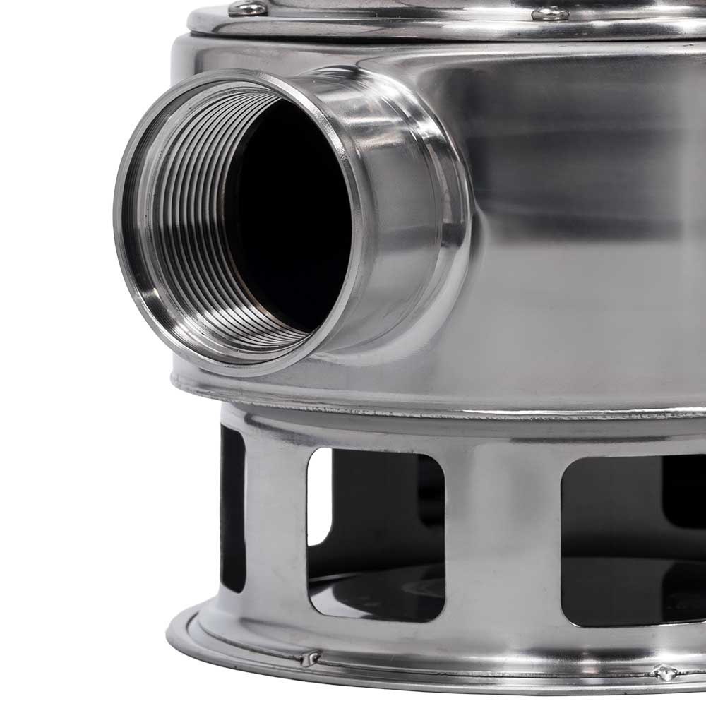 Насос Aquatica дренажний садовий 0.75кВт Hmax 8.5 м Qmax 200л/хв (част.до 30 мм, нерж)