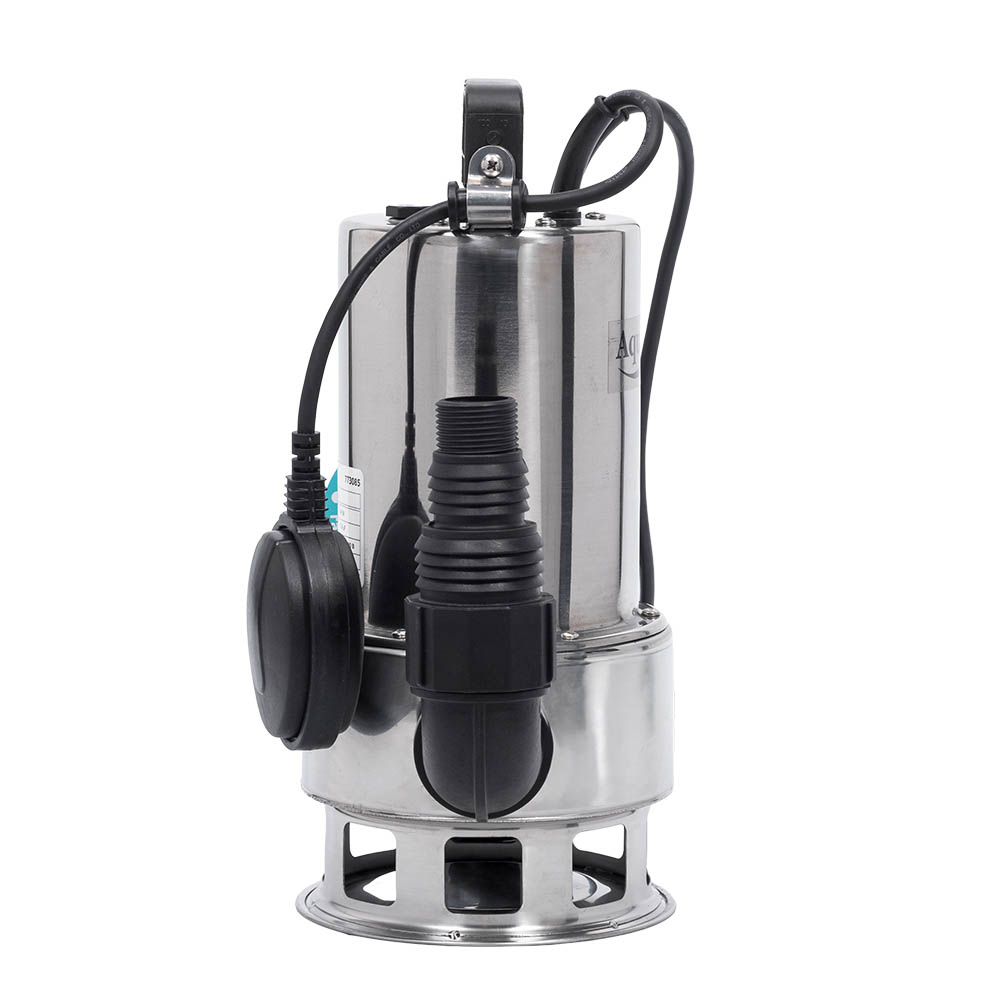 Насос Aquatica дренажний садовий 0.75кВт Hmax 8.5 м Qmax 200л/хв (част.до 30 мм, нерж)