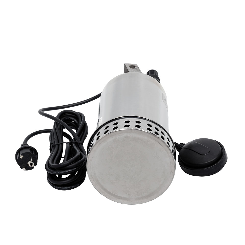 Насос Aquatica дренажний садовий 0.75кВт Hmax 8 м Qmax 180л/хв (част. до 5 мм, нерж)