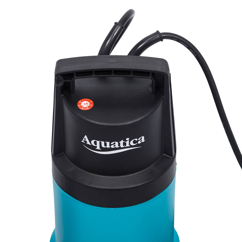 Насос Aquatica дренажний садовий 0.75кВт Hmax 9.5 м Qmax 220л/хв (част. до 30 мм)