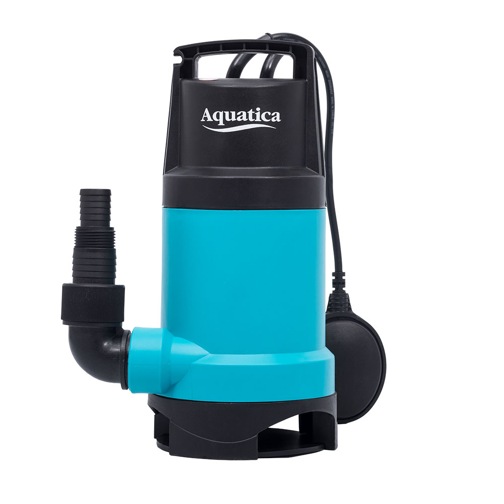 Насос Aquatica дренажний садовий 0.75кВт Hmax 9.5 м Qmax 220л/хв (част. до 30 мм)