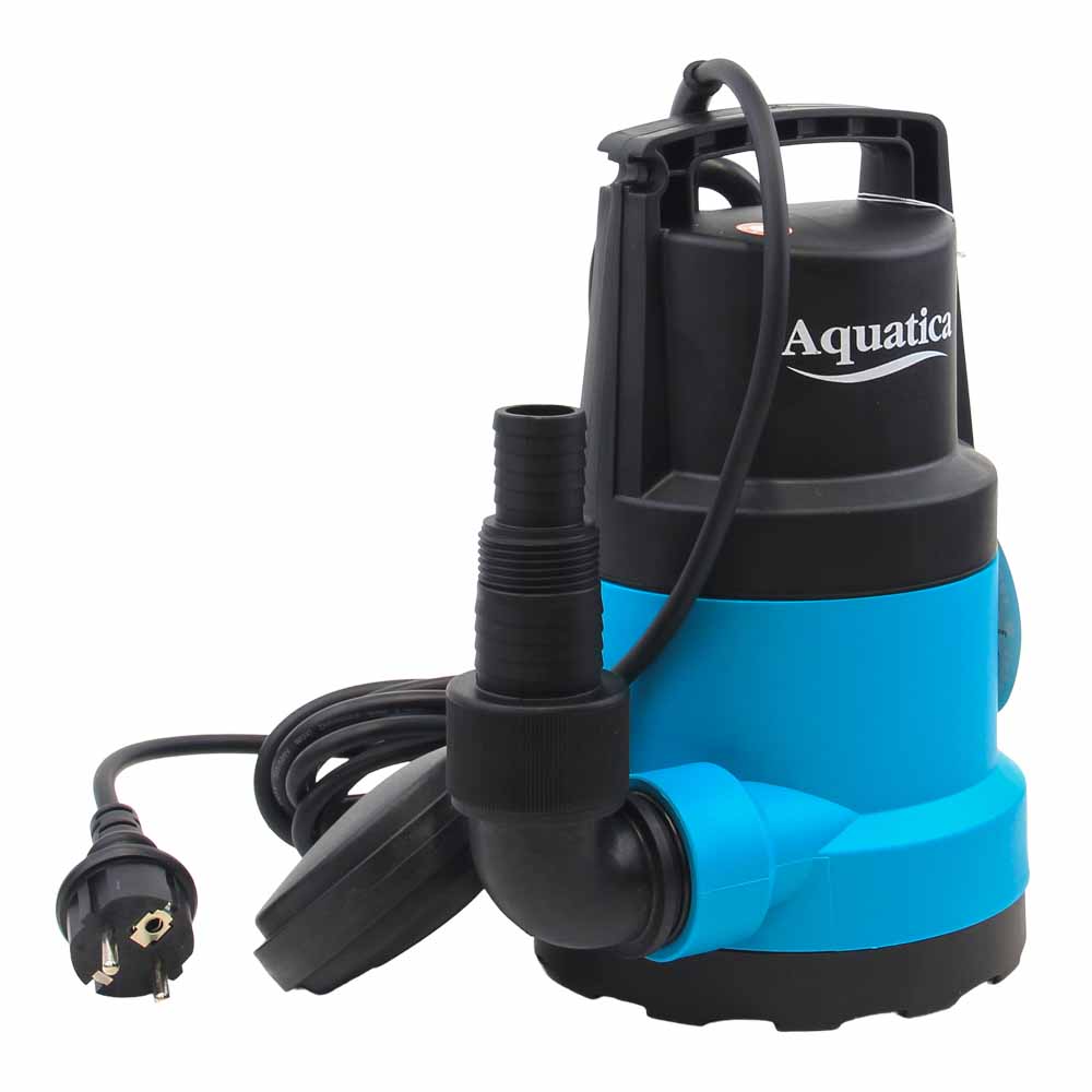 Насос Aquatica дренажний садовий 0.75кВт Hmax 9.5 м Qmax 220л/хв (част. до 5 мм)