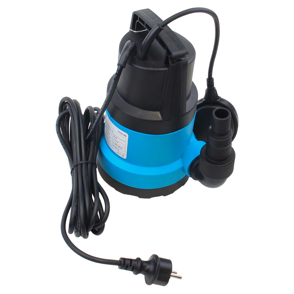 Насос Aquatica дренажний садовий 0.75кВт Hmax 9.5 м Qmax 220л/хв (част. до 5 мм)