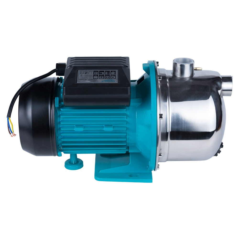 Насос Aquatica відцентровий самовсмоктуючий 0.75кВт Hmax 46м Qmax 50л/хв нерж JETSa60