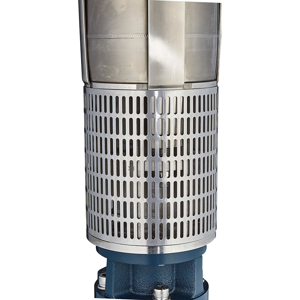 Насос Dongyin відцентровий 380В 30кВт H 149(90) м Q 2000(1500)л/хв Ø203 мм колеса нержавіюча сталь + пульт (з 3х Частин) 8SP95-7