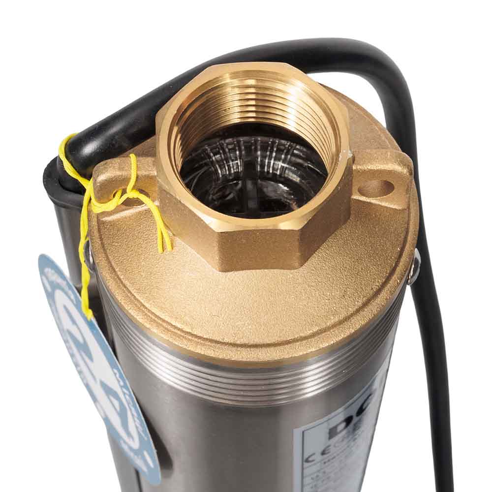 Насос Dongyin відцентровий свердловинний 0.75кВт H 62(46) м Q 90(60) л/хв Ø80 мм (кабель 30 м) 3SEm3.5/16