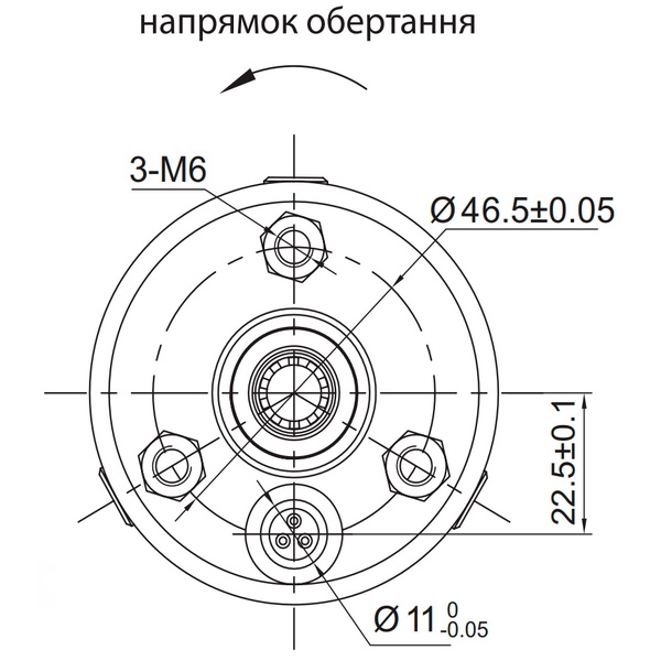 Насос Dongyin відцентровий свердловинний 1.5кВт H 197(142) м Q 45(30) л/хв Ø75 мм 100 м кабелю 3SEm1.8/46