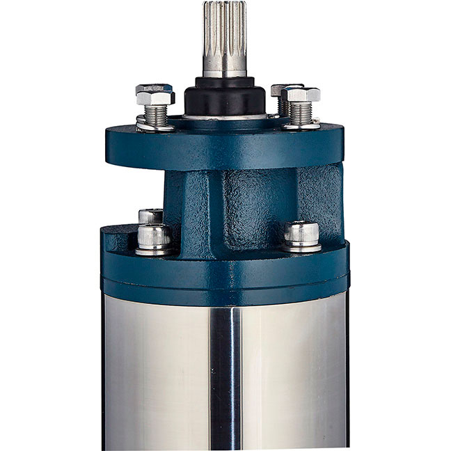 Насос Dongyin відцентровий 380В 22кВт H 174(109) м Q 1100(800)л/хв Ø145 мм колеса нерж сталь + пульт (з 3х Частин) 6SP46-13