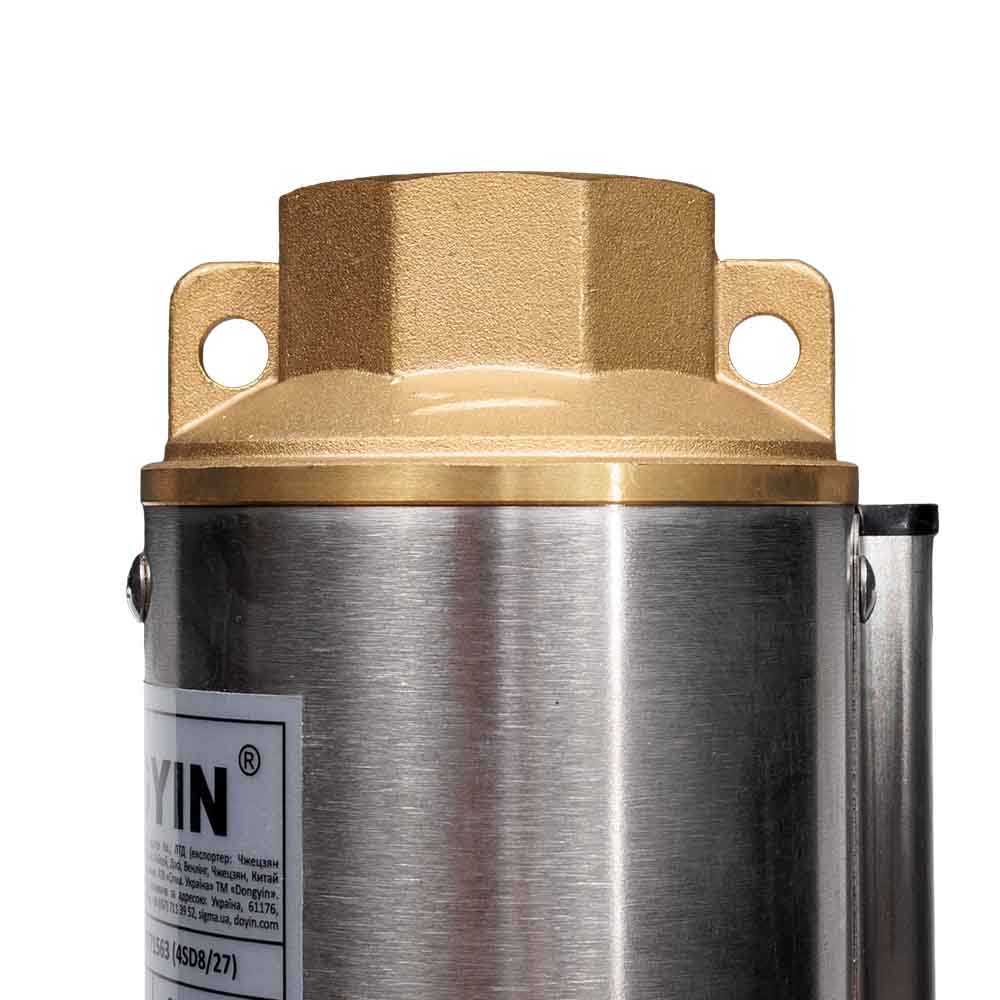 Насос Dongyin відцентровий 380В 4.0кВт H 170(110) м Q 180(130)л/хв Ø102 мм (з 3х Частин) 4SD8/27