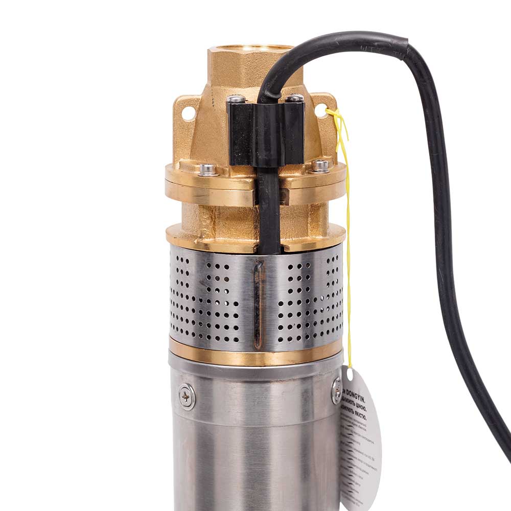 Насос Dongyin вихровий свердловинний 0.75кВт H 58(34) м Q 45(20)л/хв Ø96 мм 4SKm100