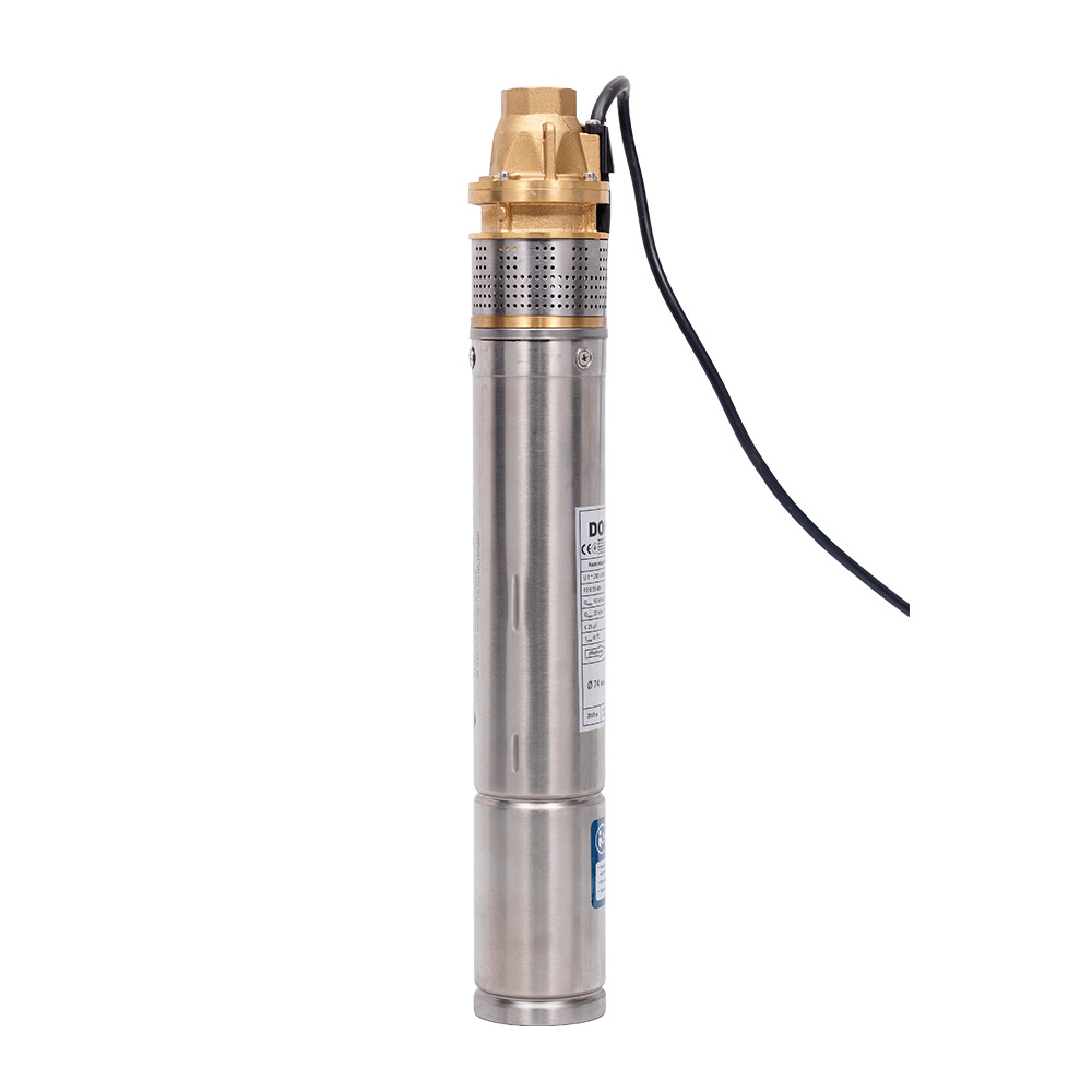 Насос Dongyin вихровий свердловинний 0.75кВт H 58(34) м Q 45(20)л/хв Ø96 мм 4SKm100