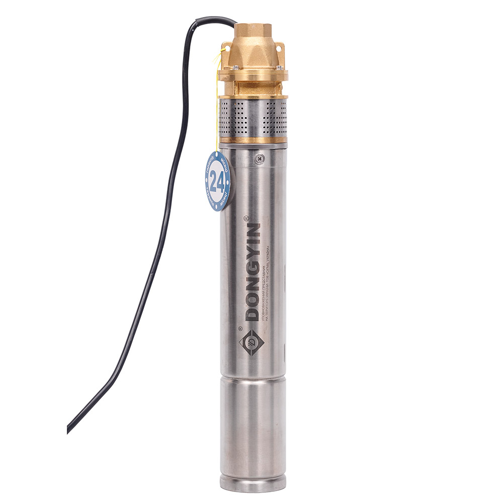 Насос Dongyin вихровий свердловинний 0.55кВт H 36(21) м Q 40(20)л/хв Ø75 мм 3SKm75