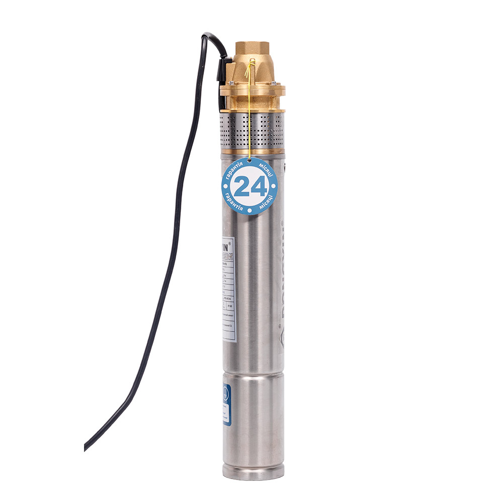 Насос Dongyin вихровий свердловинний 0.55кВт H 36(21) м Q 40(20)л/хв Ø75 мм 3SKm75