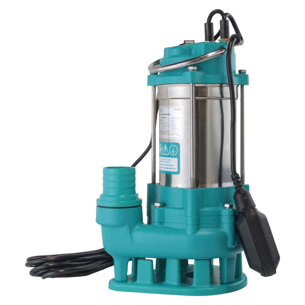 Насос каналізаційний Aquatica 0.55кВт Hmax 12 м Qmax 242л/хв (нержавіюча сталь)