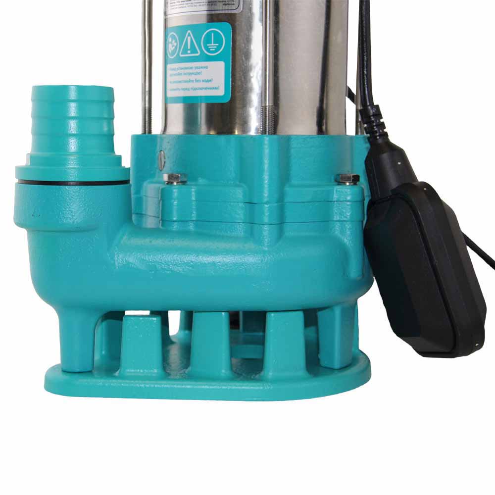 Насос каналізаційний Aquatica 0.55кВт Hmax 12 м Qmax 242л/хв (нержавіюча сталь)