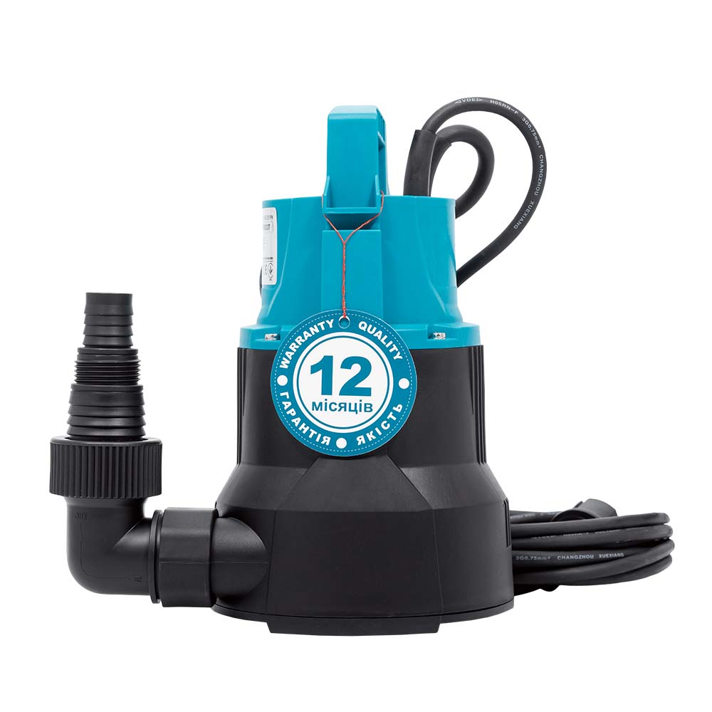 Насос Leo дренажний садовий 0.25кВт Hmax 6 м Qmax 100л/хв AKS-251PH