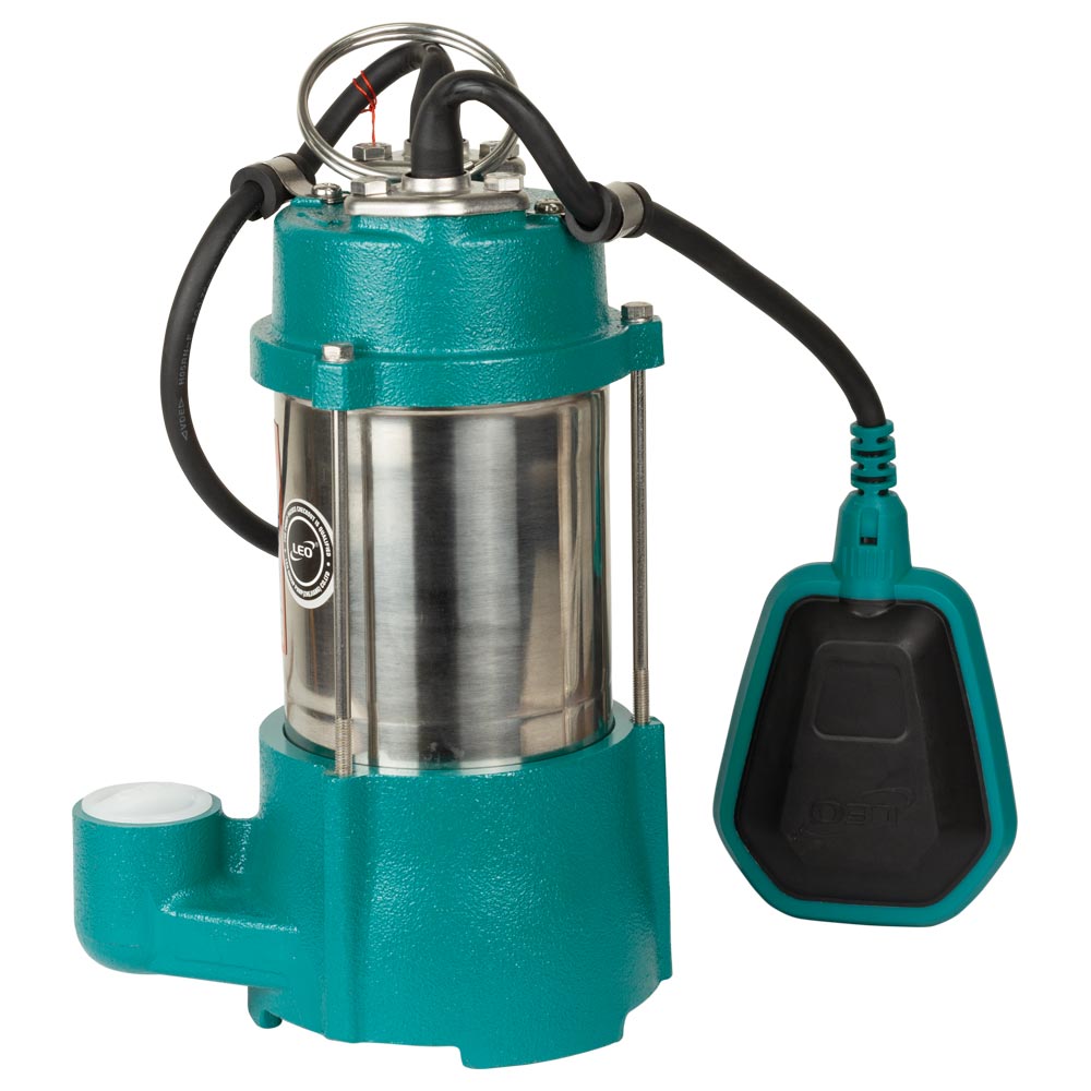 Насос Leo дренажний садовий 0.37кВт Hmax 42 м Qmax 35л/хв SPm37A