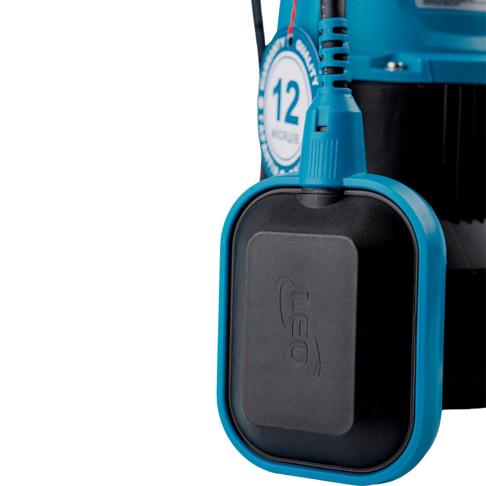 Насос Leo дренажний садовий 0.4кВт Hmax 6 м Qmax 150л/хв AKS-401PH