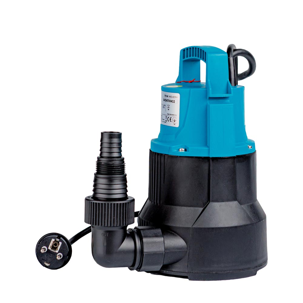 Насос Leo дренажний садовий 0.4кВт Hmax 6 м Qmax 150л/хв AKS-401PH