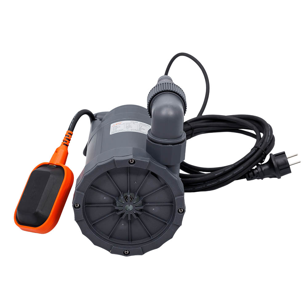 Насос Leo дренажний садовий 0.55кВт Hmax 9 м Qmax 233л/хв (част. до 5 мм)