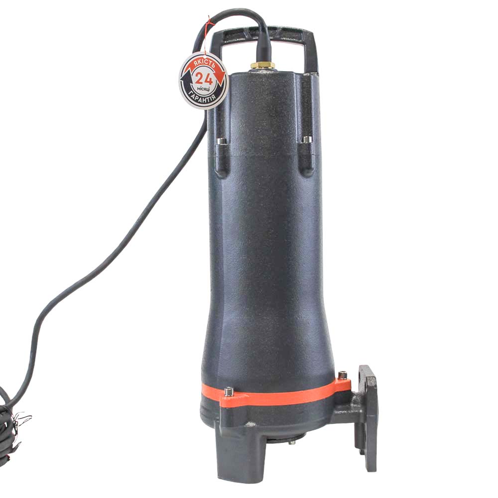 Насос Leo каналізаційний 380В 2.2кВт Hmax 30.2 м Qmax 200 л/хв (з ріжучим механізмом) 3.0 32SWP3.6-30-2.2L/QG