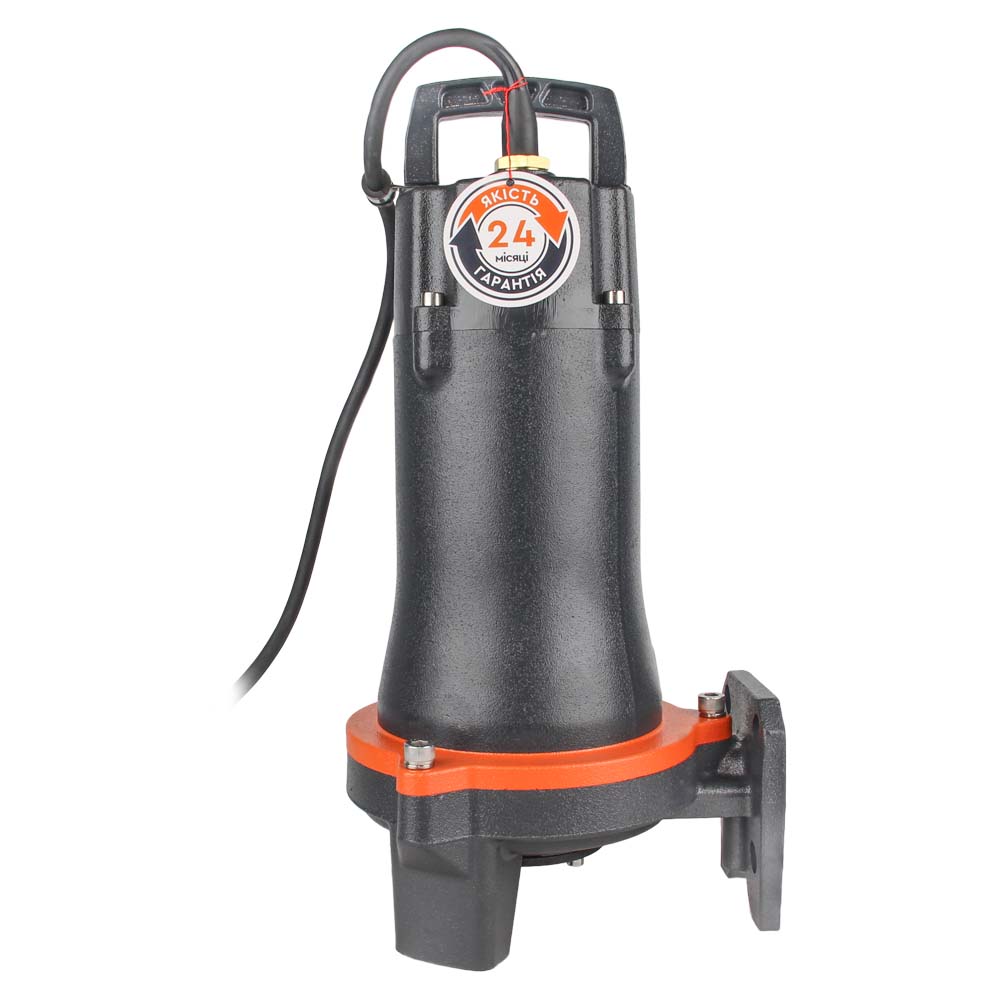 Насос Leo каналізаційний 380В 3кВт Hmax 25.5 м Qmax 430 л/хв (з ріжучим механізмом) 3.0 50SWP12-22-3L/QG