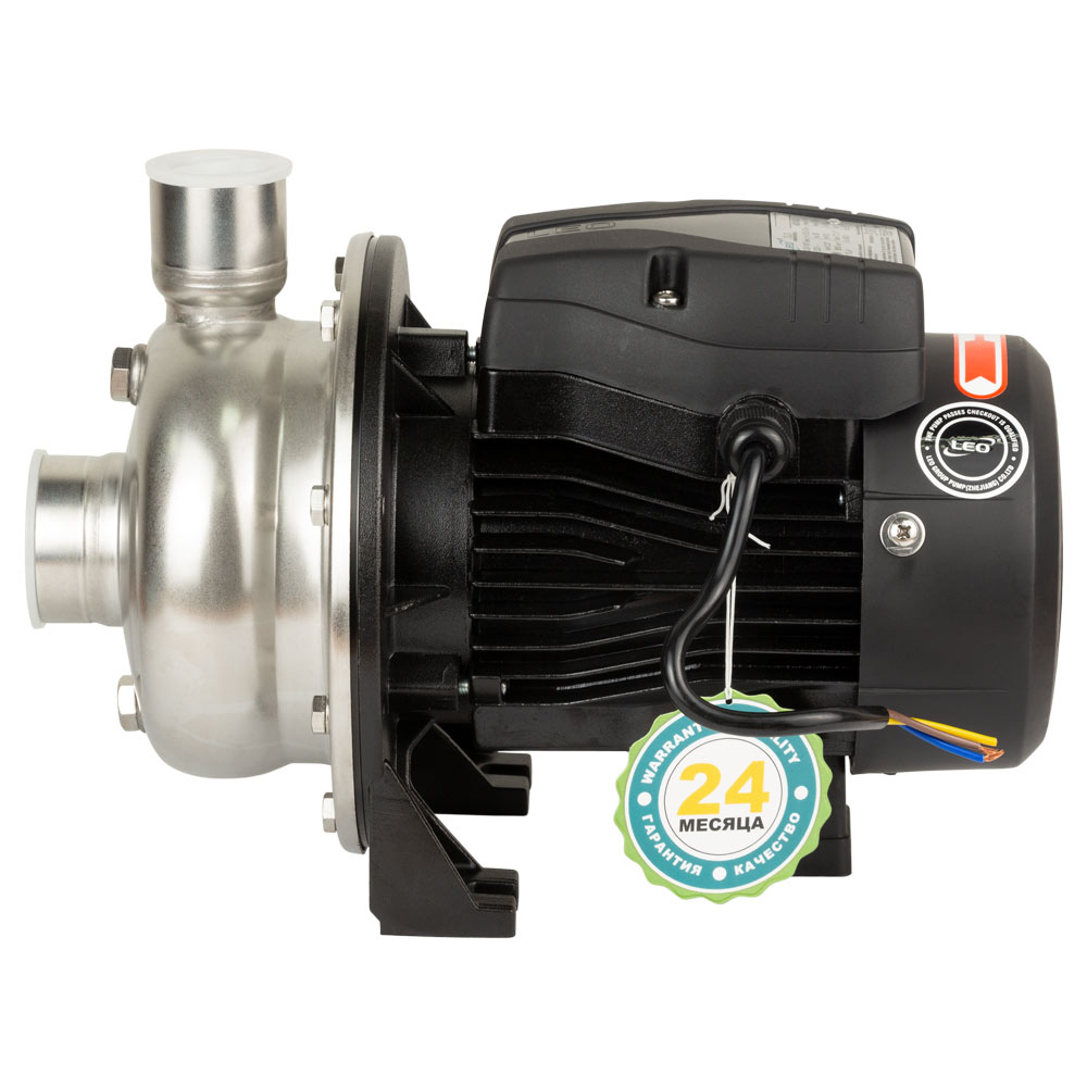 Насос Leo відцентровий 0.37кВт Hmax 11 м Qmax 167 л/хв нерж 3.0 ABK50D