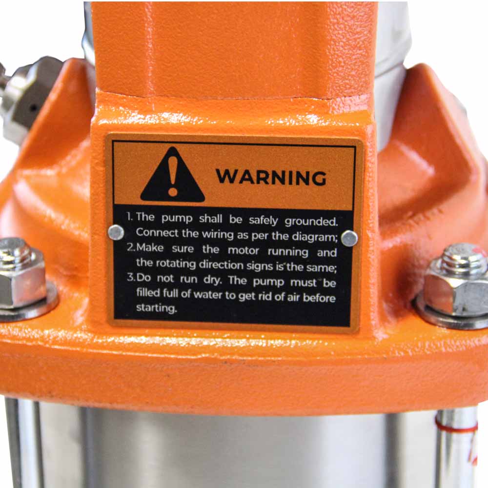 Насос Leo відцентровий багатоступінчастий вертикальний 380В 1.1кВт H 114(110) м Q 40(17) л/хв нерж 3.0 innovation LVR1-19