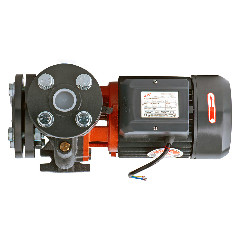 Насос Leo відцентровий горизонтальний 380В 5.5кВт H 79(60) м Q 380(267) л/хв 3.0 XST32-250/55