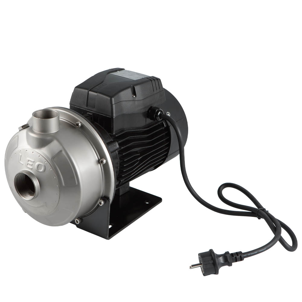 Насос Leo відцентровий 0.75кВт Hmax 16.8м Qmax 300л/хв (нерж) 3.0