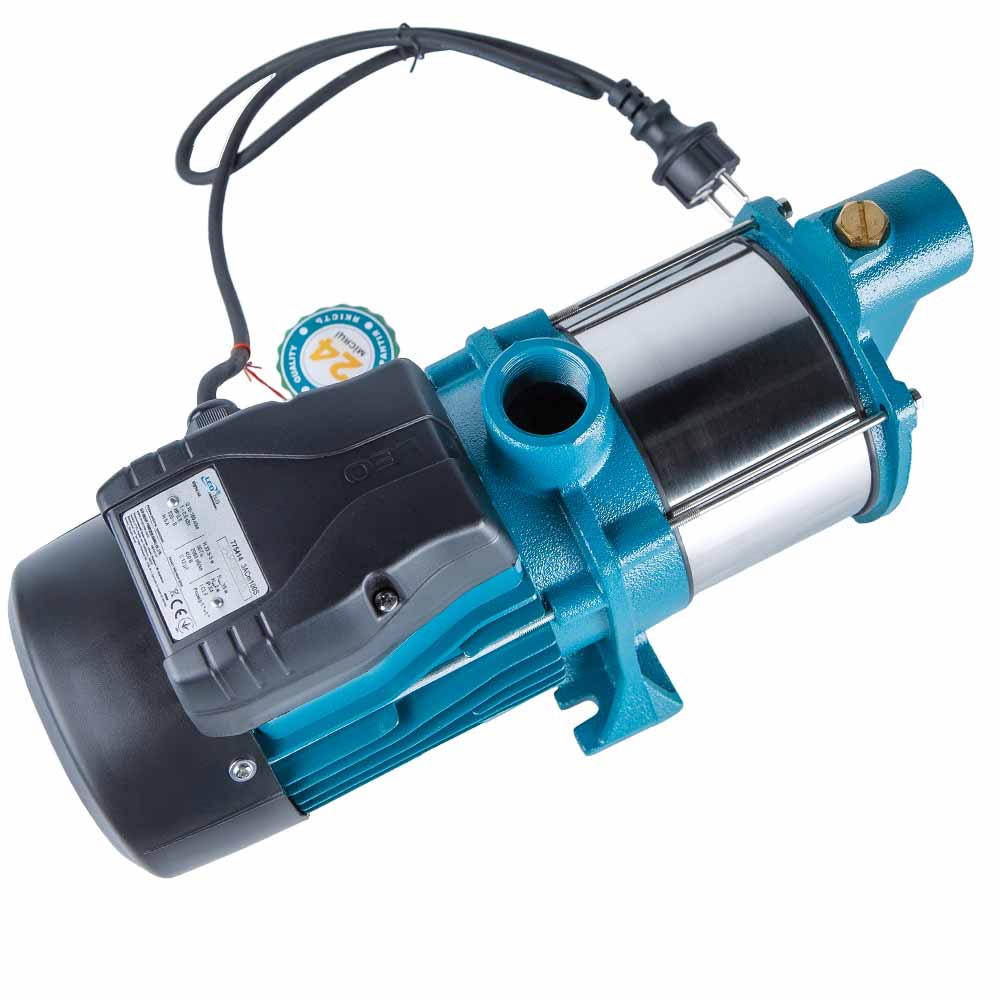 Насос Leo відцентровий багатоступінчастий 0.6кВт Hmax 35м Qmax 100л/хв нерж 3.0 3ACm100S