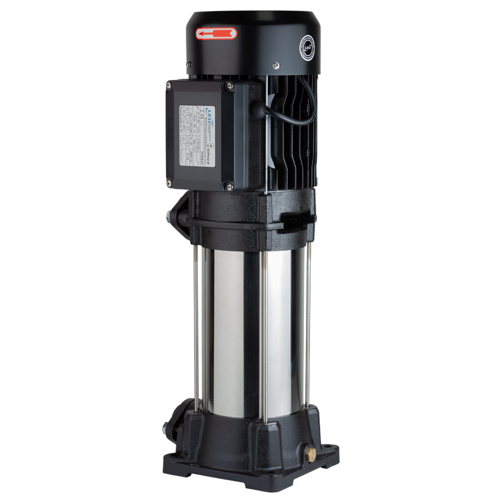 Насос Leo відцентровий багатоступінчастий вертикальний 1.5кВт Hmax 94м Qmax 67л/хв 3.0 EVPm2-8