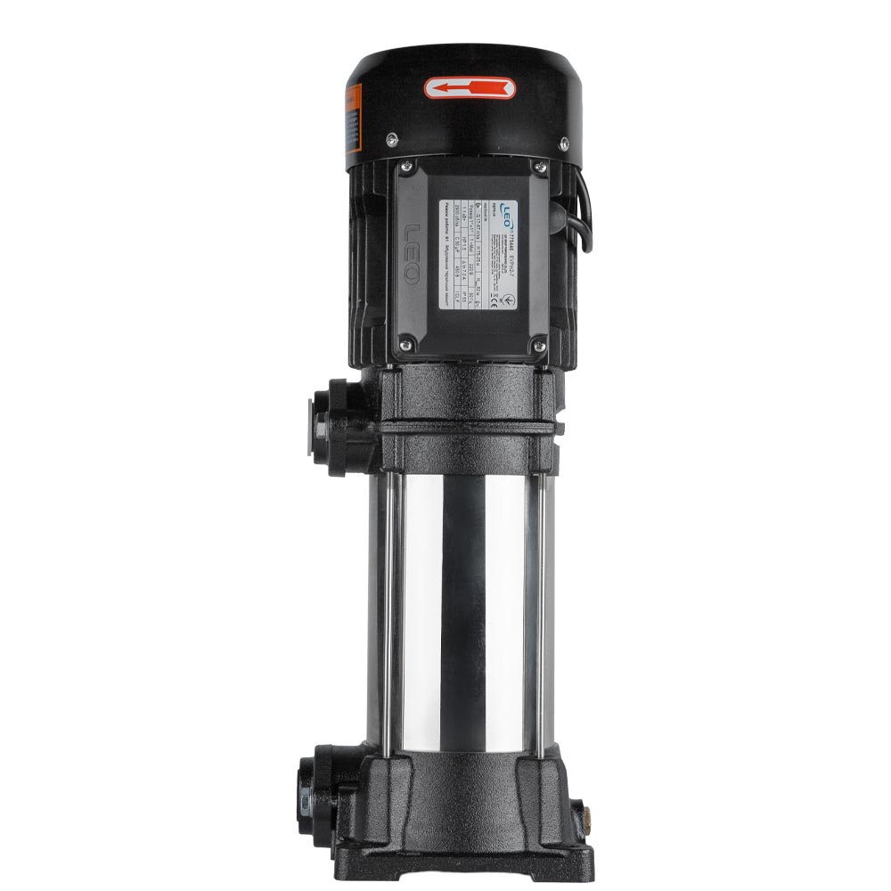 Насос Leo відцентровий багатоступінчастий вертикальний 1.5кВт Hmax 105м Qmax 67л/хв 3.0 EVPm2-9