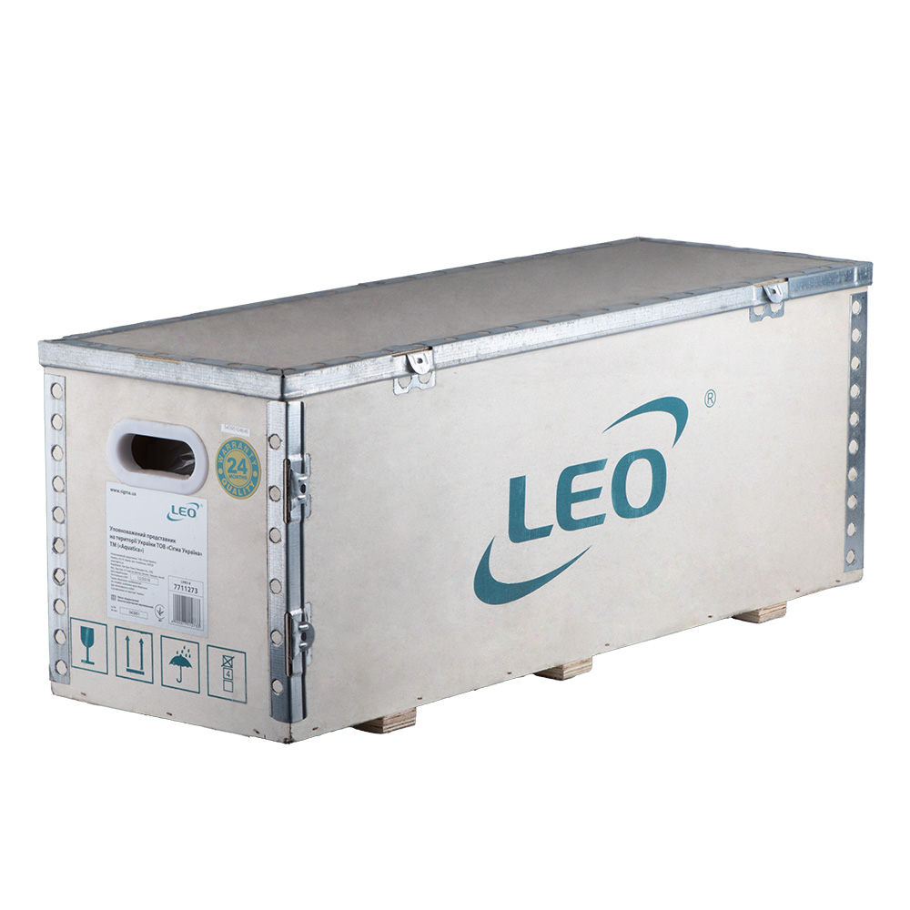 Насос Leo центробежный многоступенчатый вертикальный 380В 2.2кВт H 91(74) м Q 142(83) л/мин нерж 3.0 innovation LVR5-14