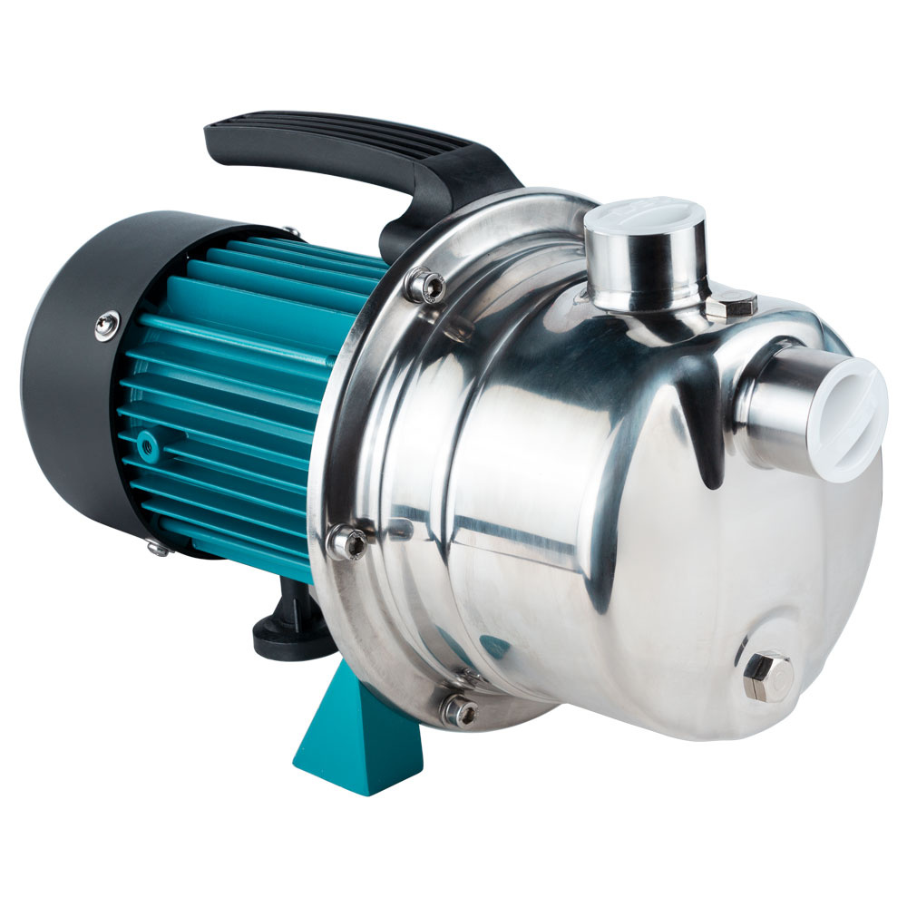 Насос Leo відцентровий самовсмоктуючий 0.6кВт Hmax 35м Qmax 50л/хв нерж EKJ-602S