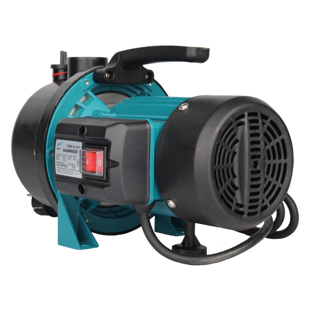 Насос Leo відцентровий самовсмоктуючий 0.6кВт Hmax 35м Qmax 50л/хв пластик EKJ-602P