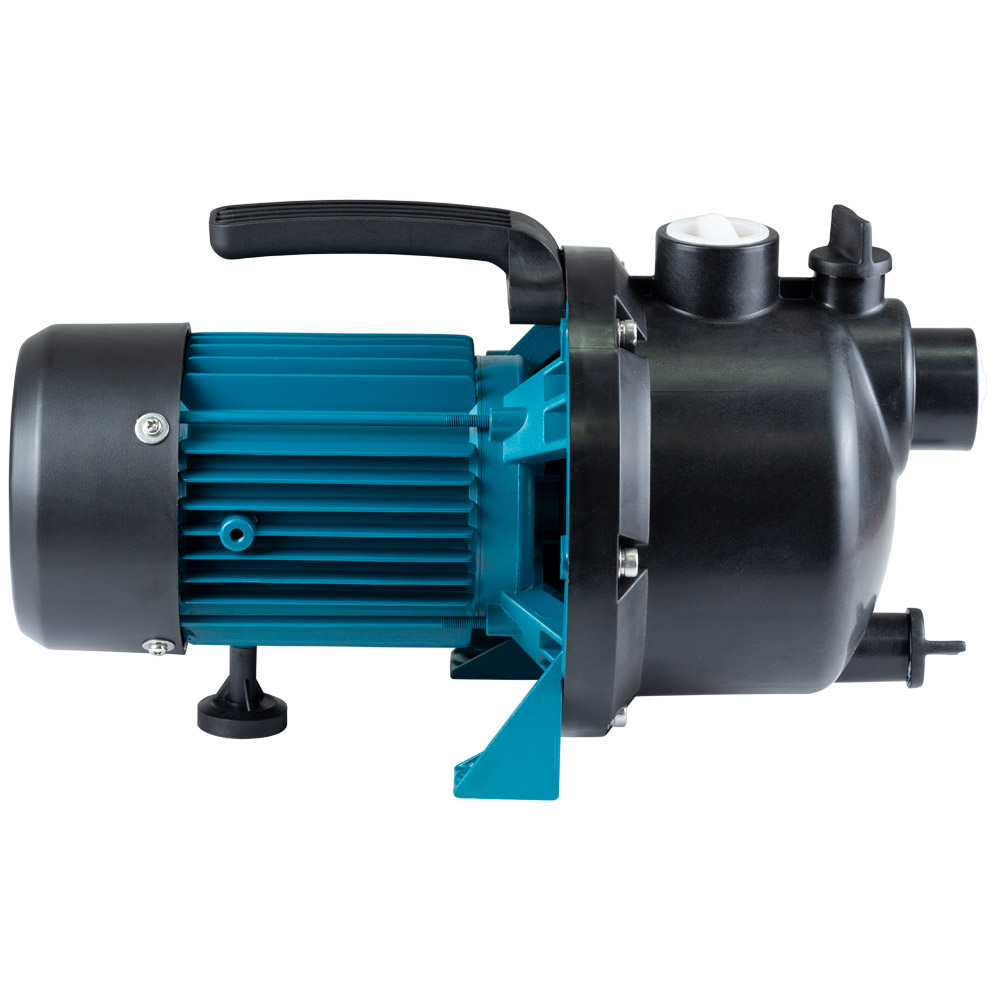 Насос Leo відцентровий самовсмоктуючий 0.8кВт Hmax 38м Qmax 58л/хв пластик EKJ-802P