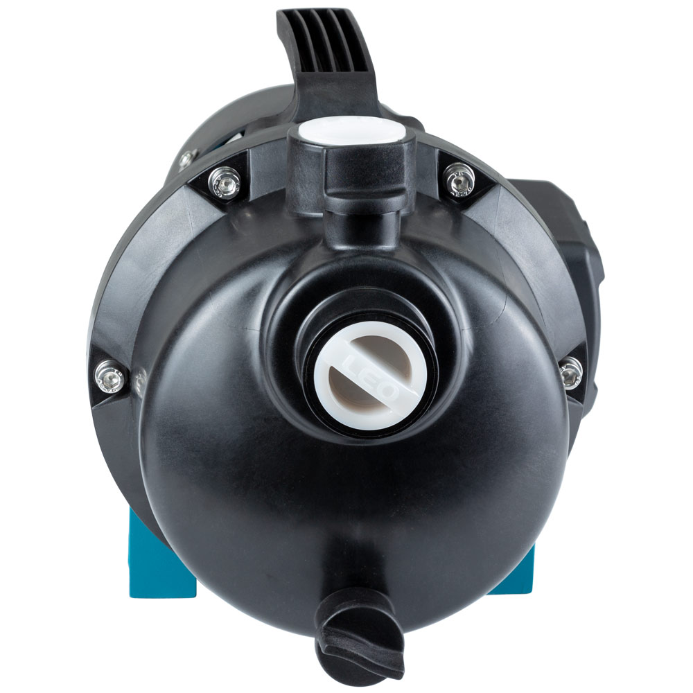 Насос Leo відцентровий самовсмоктуючий 0.8кВт Hmax 38м Qmax 58л/хв пластик EKJ-802P