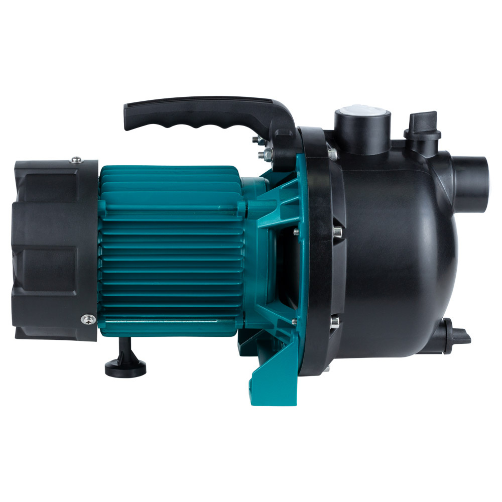 Насос Leo відцентровий самовсмоктуючий 1.0кВт Hmax 44м Qmax 73л/хв пластик EKJ-1002P