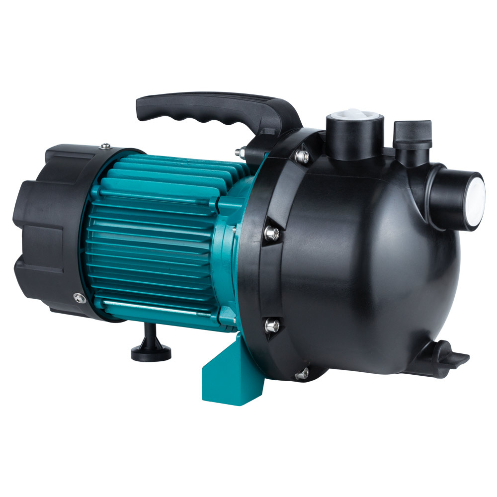 Насос Leo відцентровий самовсмоктуючий 1.0кВт Hmax 44м Qmax 73л/хв пластик EKJ-1002P