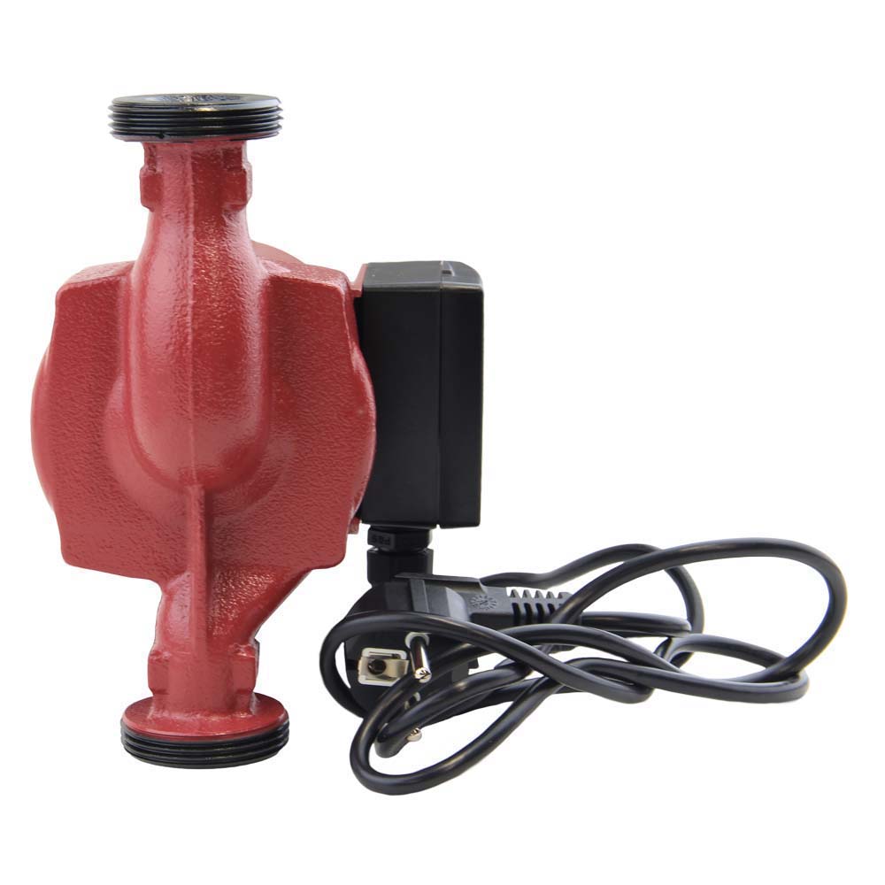 Насос циркуляционный Aquatica 130Вт Hmax 7м Qmax 87л/мин Ø1 1/2" 180 мм + гайки Ø1"