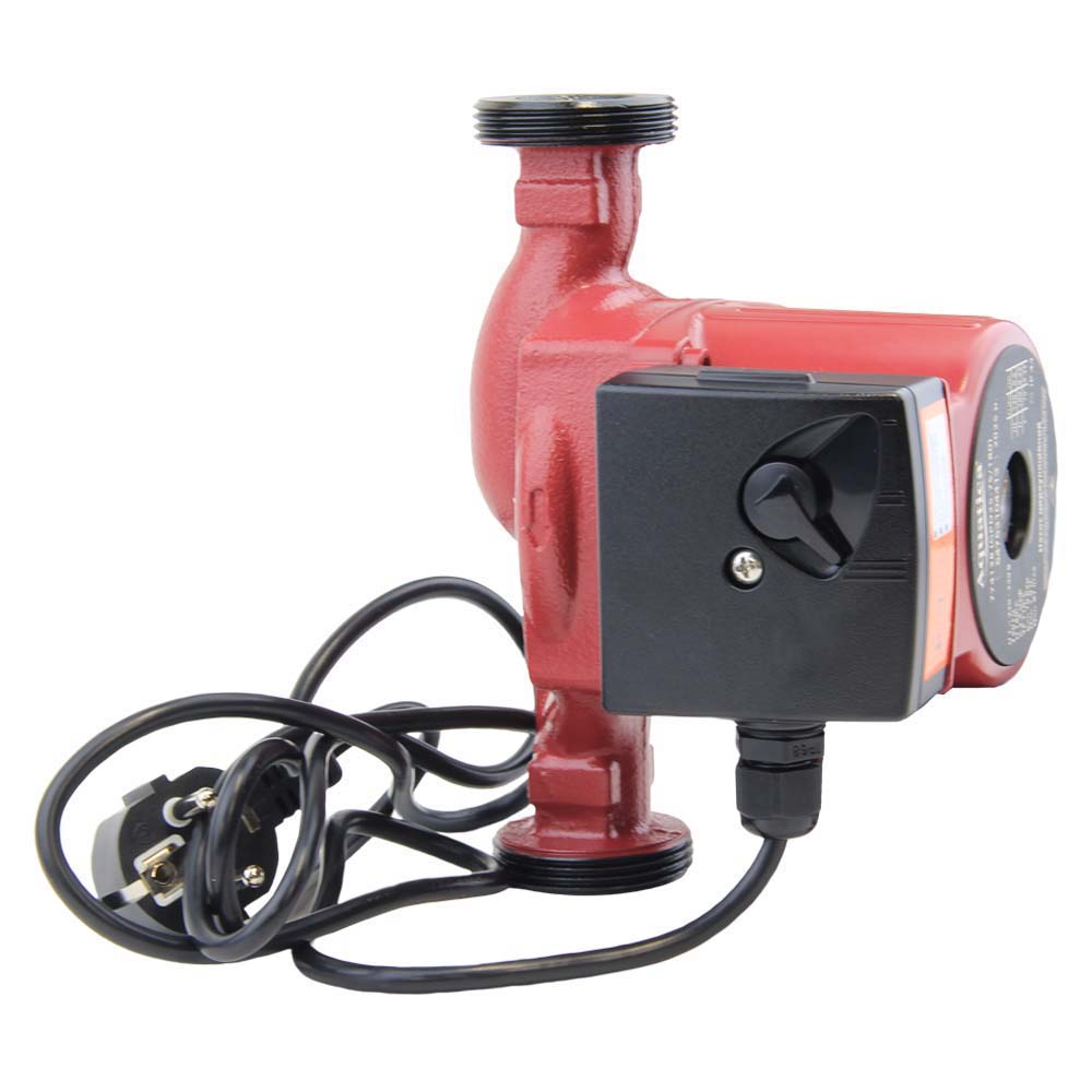 Насос циркуляционный Aquatica 130Вт Hmax 7м Qmax 87л/мин Ø1 1/2" 180 мм + гайки Ø1"