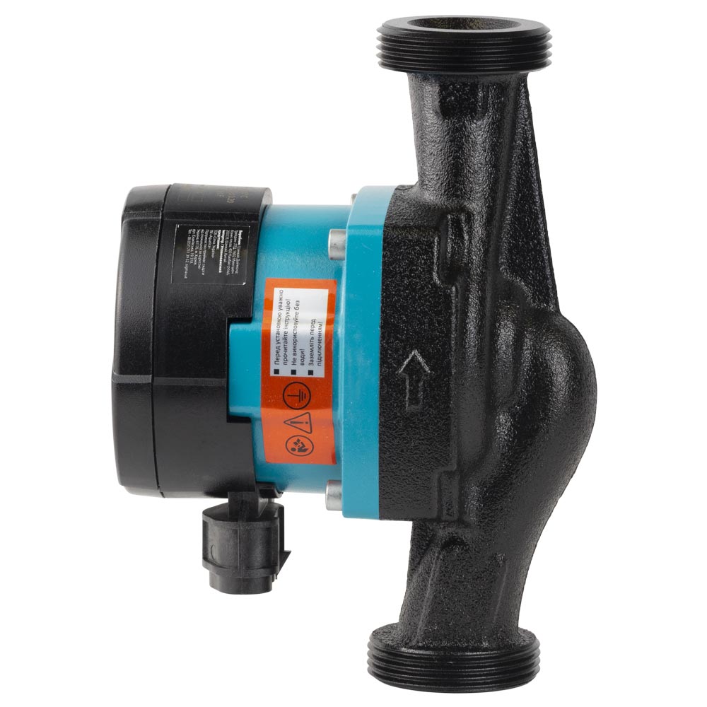 Насос циркуляційний Aquatica енергозберігаючий 5-25Вт Hmax 4м Qmax 47л/хв Ø1 1/2" 130 мм + гайки Ø1" GPA25-4/130 III